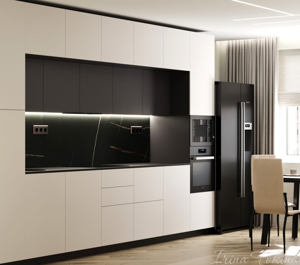 МОСКВА. ЖК L CLUB. ПРОЕКТ 2-Х КОМНАТНОЙ КВАРТИРЫ